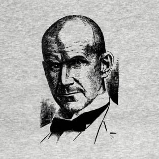 Eugene V. Debs Silhouette - Democratic Socialist, Leftist, Socialism T-Shirt